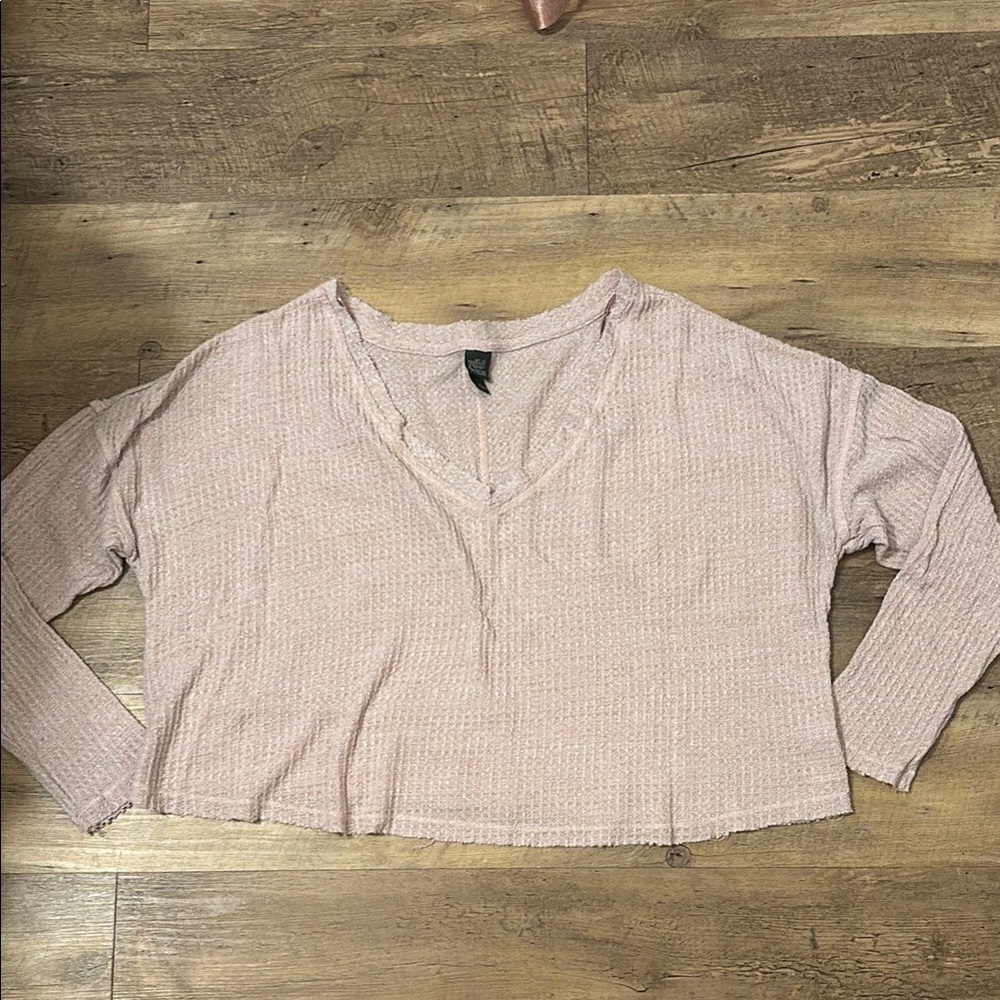 Wild Fable lilac Crop Top